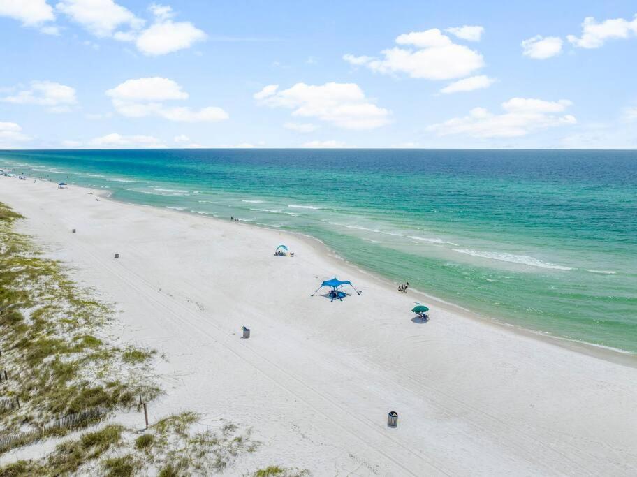 New! Steps To White Sand Beaches! Pool & Grill! 2Br 2Ba Panama City Beach Bagian luar foto